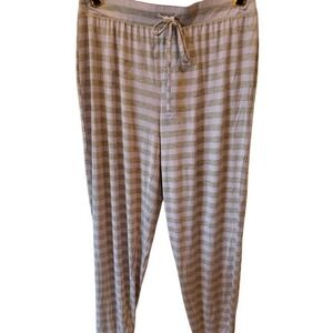 Honeydew Pajama Pants Women's Lounge Pants Striped Drawstring Size L